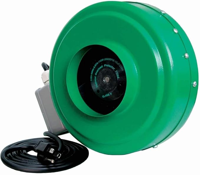 Active Air 6" Inline Duct Fan, 400 CFM