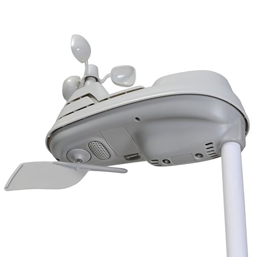 AcuRite Iris (5-in-1) Weather Sensor with Rain Gauge, Wind Speed, Wind Direction, Temperature and Humidity (06004M)