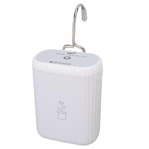 Automatic Plant Waterer, WiFi Smart Irrigation System with App Control and Adjustable Drip Heads for Indoor Garden, Patio, Vegetable Beds
