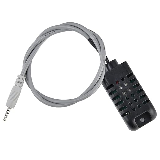 Qiilu Smart Temperature Humidity Switch Module Timing App Remote Control with Probe for Greenhouse for - Humidity Temperature Sensor with App Notification Alert