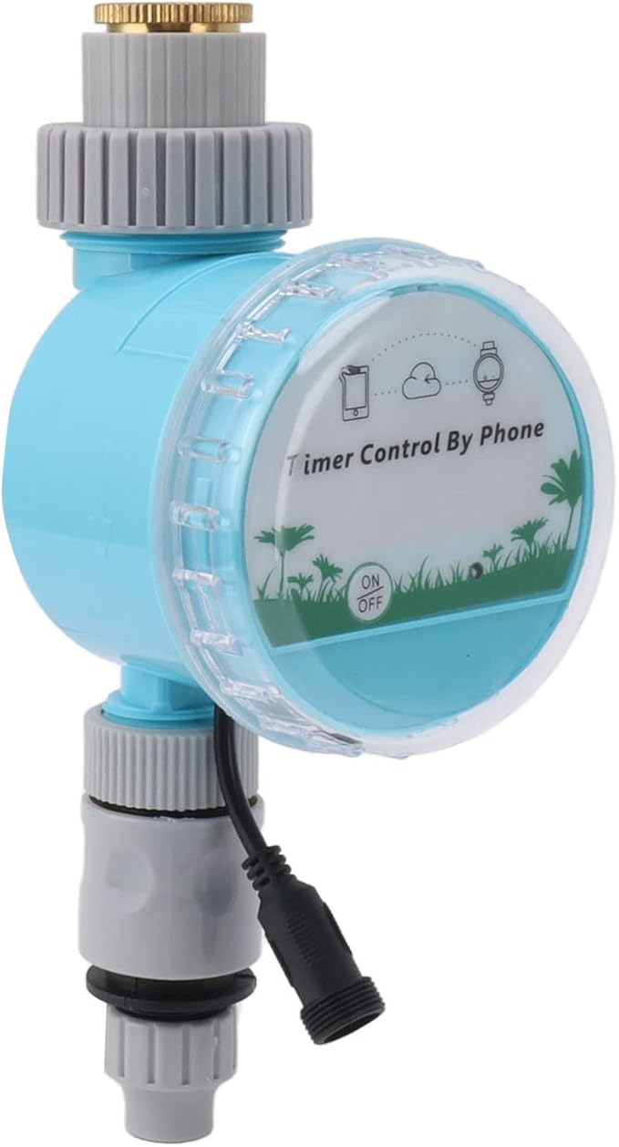 Omabeta Sprinkler Timer Smart Control Automatic Irrigation Timer for Garden Farm Park, IP68 Plastic Material