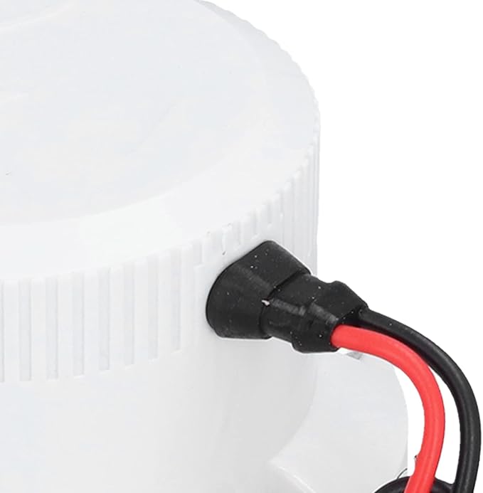Bilge Pump, ABS Anti Shock Submersible Pump, Rustproof Boats Electric Water Pump, Heavy Duty Bilge Pump for Drainage Provides Power (DC12V 3000GPH)
