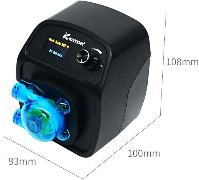 Kamoer X1 PRO-T2 small programmable auto aquarium dosing pump 24V 110 ml/min calcium pump wifi control low flow stepper motor adjustable peristaltic pump