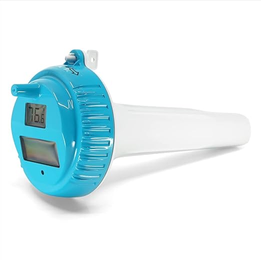 Ambient Weather WS-50-F007PF WiFi Smart Floating Pool, Spa, and Pond Thermometer with Remote Monitoring and Alerts