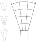 4pcs Garden Trellis for Climbing Plants and Vines – Metal Plant Support Frame for Flower Pots, Vegetable Climbing Stand for Outdoor and Indoor Garden Use