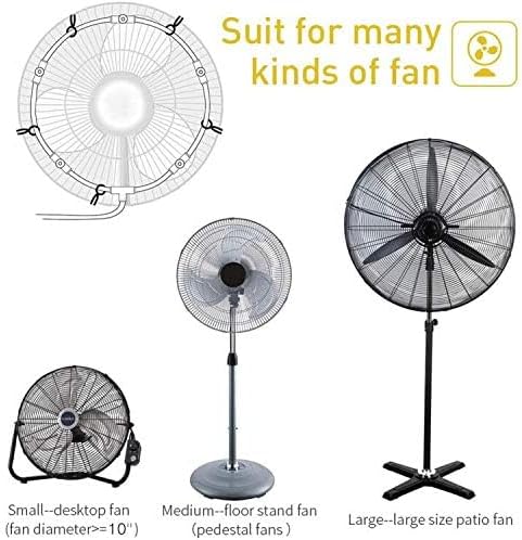 Outdoor Misting Fan Kit for a Cool Patio Breeze,Water Mister Spray for Cooling Outdoor,32FT (10M) Misting Line + 5 Brass Mist Nozzles + a Brass Adapter(3/4) Fit to Any Outdoor Fan