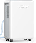 2000 Sq. Ft Dehumidifier for Basement, 30 Pint Dehumidifiers for Home, Bedroom and Bathroom, 3 Modes Dehumidifier with Drain Hose, Smart Humidity Control, 24H Timer, Child Lock (White)