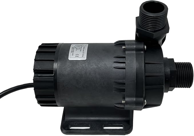 SHYSKY 24V DC 150W Heavy Duty Water Pump DC80E-24100S-1 150W Lift 10m (32ft) 2113GPH, Brushless Design, Submersible, Low noise, Stable Circulation Cooling System for Yacht Auto Application