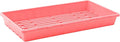 Bootstrap Farmer 1020 Trays, Pink Extra Strength No Hole, 10 Pack, Seedling Tray for Growing Microgreens, Wheatgrass Seeds, Hydroponic Germination, Fodder System