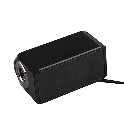 G1/4" Inline PC Water Cooling Flow Meter, Temperature/Flow/Speed OLED Display Digital Coolant Flow Indicator with Alarm for Desktop PC Water Cooler System