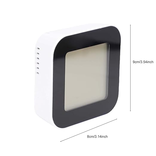 Weather Station, Wireless Indoor Outdoor Thermometer with 3 Sensors for TUYA App Operate Real Time Temperature Humidity Monitor