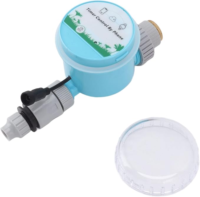 Omabeta Sprinkler Timer Smart Control Automatic Irrigation Timer for Garden Farm Park, IP68 Plastic Material