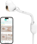 CüboAi CuboAi New Model Smart Baby Monitor 3: Sleep Safety Alerts for Covered Face Rollover, 2.5K QHD Night Vision WiFi Camera, 2-Way Audio, Humidity Sensor, Lullabies. App Control (Wall Mount Set)