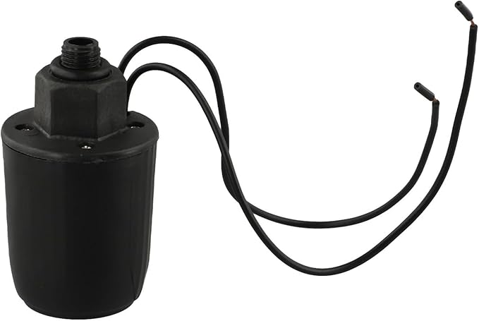 Self Priming Water Pump Controller Adjustable Pressure Switch for Steady Flow Precise Pressure Regulation Easy Installation Tought Plastic Metal 1/4 3/8 Thread Black for Home Industrial(1/4 1.8-2.6kg)