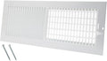 18 x 6 Inch [Duct Opening] Air Vent Covers for Wall or Ceiling - High Airflow 2 Way Steel Ventilation - Adjustable Wall/Ceiling Register, 19-3/4 Inch x 7-3/4 Inch [Overall Dimensions]