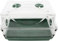 EarlyGrow 93763 Medium Seed and Herb Domed Propagator with Vented Side Height Extension, Green