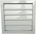 30CM Aluminum Alloy Square Ventilation Shutters - Adjustable Louvers for Enhanced Airflow, Durable Fan Outlet Grilles, Ideal for Home & Industrial Use