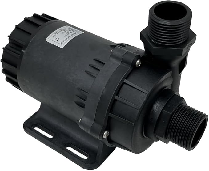 SHYSKY 24V DC 150W Heavy Duty Water Pump DC80E-24100S-1 150W Lift 10m (32ft) 2113GPH, Brushless Design, Submersible, Low noise, Stable Circulation Cooling System for Yacht Auto Application