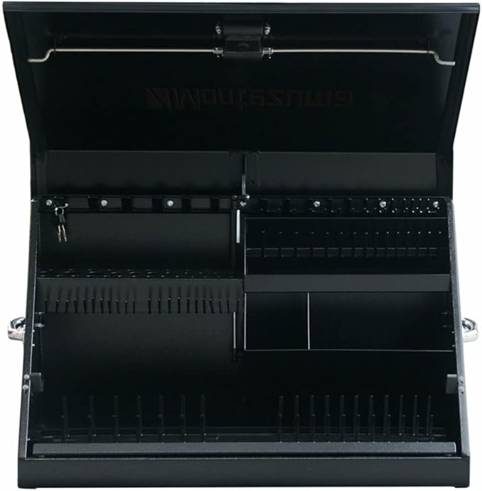 Montezuma ME300B 30-Inch Portable TRIANGLE Toolbox, Black