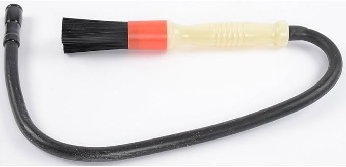 JEGS Parts Cleaning Brush with Hose | for Use with Water Based Cleaners | Handle: 5.5" L, Hose: 26.5" L, Overall: 38" L, Diameter: 0.31" | Replacement for JEGS Brand Parts Washers
