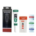 5-in-1 Digital Water Quality Tester with TDS/EC/pH/Salinity/Temperature, Backlit LCD Display, Portable Water Quality Tester for Drinking Water, Hydroponics, Aquariums, Swimming Pools & Laboratories.