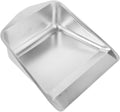 Heavy Duty Handheld Dustpan Stainless Steel Dust Pan Brush Dustpan and Brush for Cleaning