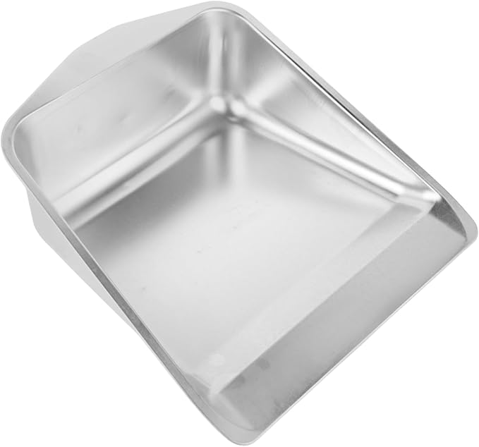 Heavy Duty Handheld Dustpan Stainless Steel Dust Pan Brush Dustpan and Brush for Cleaning