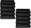 Bootstrap Farmer 1020 Trays - Extra Strength No Holes, 10 Pack, for Propagation Seed Starter, Plant Germination, Seedling Flat, Fodder, Microgreens