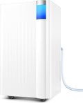 1500 Sq.Ft Dehumidifier for Basement with Drain Hose, 20 Pints Dehumidifiers for Home Large Room Bathroom Bedroom, 3 Modes, Smart Humidity Control, Sleep Mode, Auto Defrost, 24H Timer