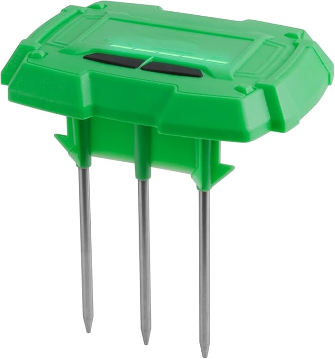 RAINPOINT WiFi Soil Moisture Sensor - Wireless Soil Moisture Sensor - Must be Used with TTV103WRF or TTV203WRF WiFi Sprinkler Timer and TWG004WRF WiFi Hub (Only Include Soil Tester)