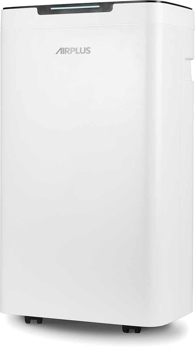 AIRPLUS 1600 Sq. Ft Dehumidifier for Basement, 30 Pints Powerful Dehumidifier for Home, Large Rooms, Bedrooms, Sufficient Capacity Water Tank with Drain Hose (AP2011N)