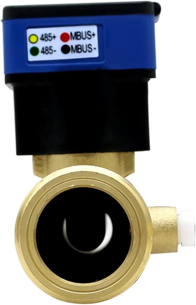 Water Sensor, RS485 Ultrasonic Digital Water Meter Wireless Smart Faucet Remote Transmission Flow Agricultural Irrigation, On-Site Use ,RV Water Heater(DN32)