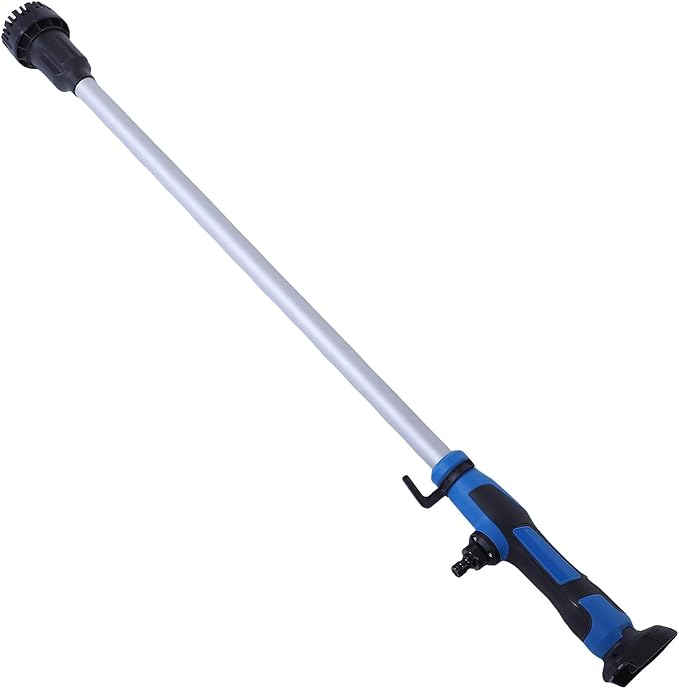 Qinlorgo Cordless Stick Water Pump, Portable Electric Transfer Pump, Auto Shutoff with IPX8 Protection, Ideal for Pool, Garden, Pond, Rain Bucket & Flooded Spaces