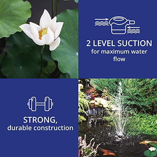Laguna PowerJet 1350 Electronic Fountain/Waterfall Pump Kit for Ponds Up to 2700 Gallon