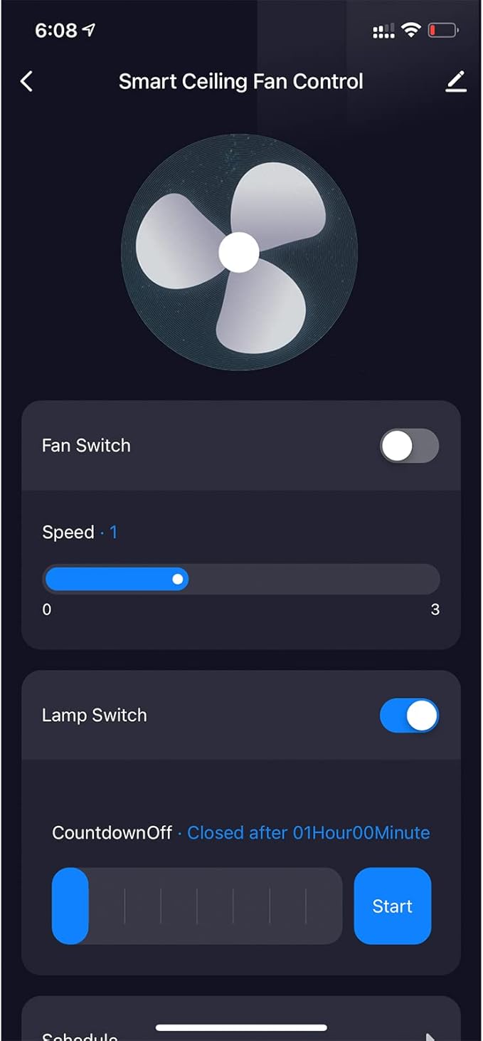 Universal Smart WiFi Ceiling Fan Remote Control Kit, Compatible with Alexa, Google Assistant and Smart Life App, No Hub Required Small Size WiFi KIT