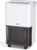 Uhome 30 Pint Dehumidifier - for Basement with Activated Carbon Filter,Ultra Quiet, Humidity Sensor, Auto Shut Off, Continuous Drainage Hose - Ideal Dehumidifiers for Home, 1500 Sq Ft Dehumidifiers