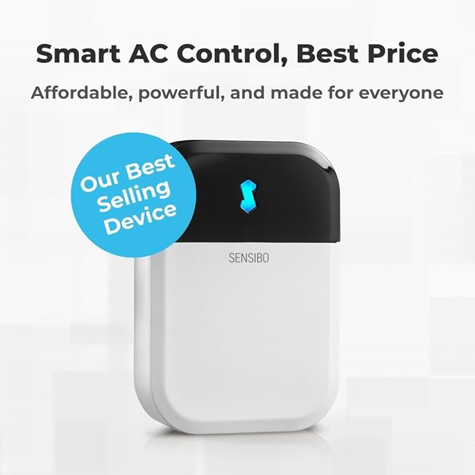 Sensibo Sky 3 Pack, Smart Home Air Conditioner System - Quick & Easy Installation. Maintains Comfort with Energy Efficient App - Automatic On/Off. WiFi, Alexa and Siri.