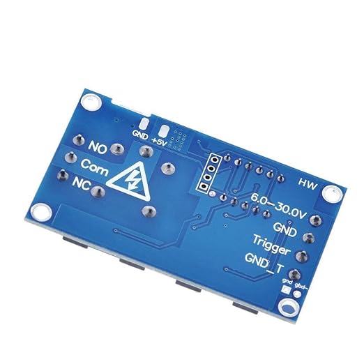 6 PCS Timer Relay Module DC 6-30V Timer Relay Programmable with LCD Display / 5V Micro USB, Smart Home Controller