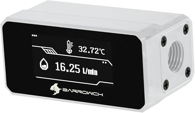 BarrowCH OLED Temperature Display with Alarm and Intelligent Shutdown