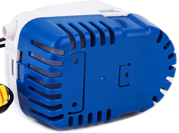 Dontmiss Automatic Submersible Small Boat Bilge Pump 12v Non-polar 1100gph Auto with Float Switch bilge pump for boat(Outlet Diameter：1 1/8")