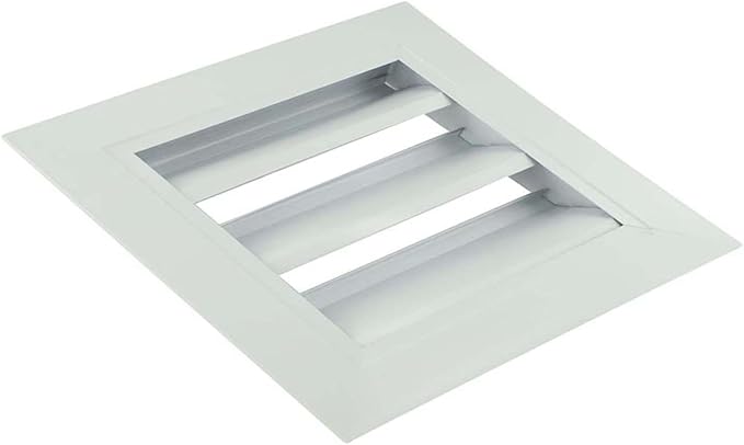 Air Vent Louver Engineered Weatherproof Galvanized Iron Aluminum Alloy Multiple Sizes For Hotels Restaurants Homes Workshops(200 * 200mm)