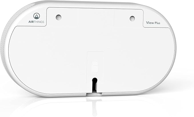 Airthings 2960 View Plus - Battery Powered Radon & Air Quality Monitor (PM, CO2, VOC, Humidity, Temp, Pressure)