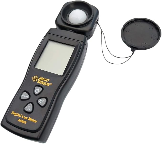 Lux Light Meter for Photography Grow Plants Led Photometer Lighting Intensity Brightness Measurement Pocket Digital Photo Illuminance Sensor