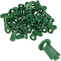 50 Sets Greenhouse Extenders Clips, Shading and Insulation Twist Clips for Fixing Greenhouse Bubble Wrap Sunshade Net Insulation Shading (50*T-shaped)