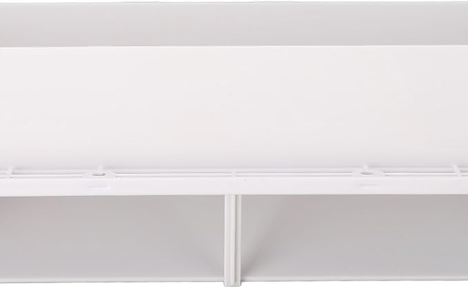 Tyenaza Exhaust Vent Cover, Exhaust Ventilation Cover ABS Automatic Wind Proof Damper Lockable Range Vent Cover for RV Home Camper(White)