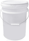 ePackageSupply 5 Gallon Bucket - Food Grade Bucket with Airtight Gasketed Tear Strip Lid, BPA-Free, Heavy-Duty 90 Mil HDPE Plastic Pail, Bulk Storage, Durable Container, Made in USA - Natural, 1 Pack