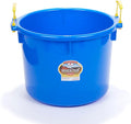 Little Giant® Plastic Muck Tub | Durable & Versatile Utility Bucket with Handles | Muck Bucket | Durable Handles | 40 Quart | Blue
