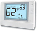 Multi Stage Thermostat for Home Cooling and Heating, 2 Heat/2 Cool, Super Clear Large Display, White Backlit