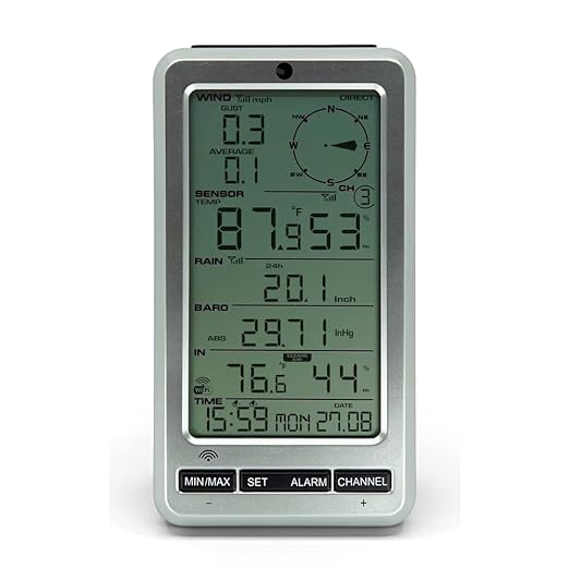 Ambient Weather WS-50-F007PF WiFi Smart Floating Pool, Spa, and Pond Thermometer with Remote Monitoring and Alerts