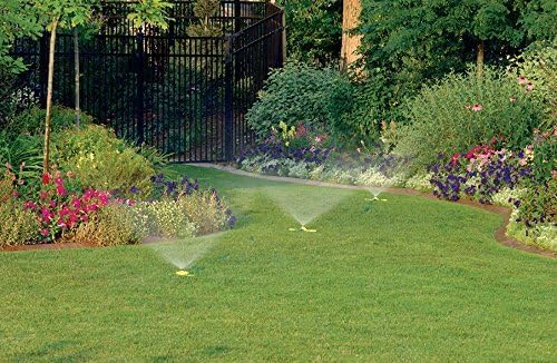 Orbit 58092N Port-A-Rain Hose Watering Sprinkler System, Green (2-Pack)